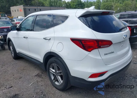 2017 Hyundai Santa Fe Sport 2.4L from USA, damaged, VIN 5XYZTDLB4HG411538